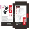 DOLPHIN D-02 Wired Earphones retail packaging box layout in yellow and white