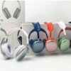 P9 Wireless Over Ear Headphones displayed in multiple colors silver blue pink green black