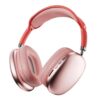 P9 Wireless Over Ear Headphones displayed in multiple colors silver blue pink green black