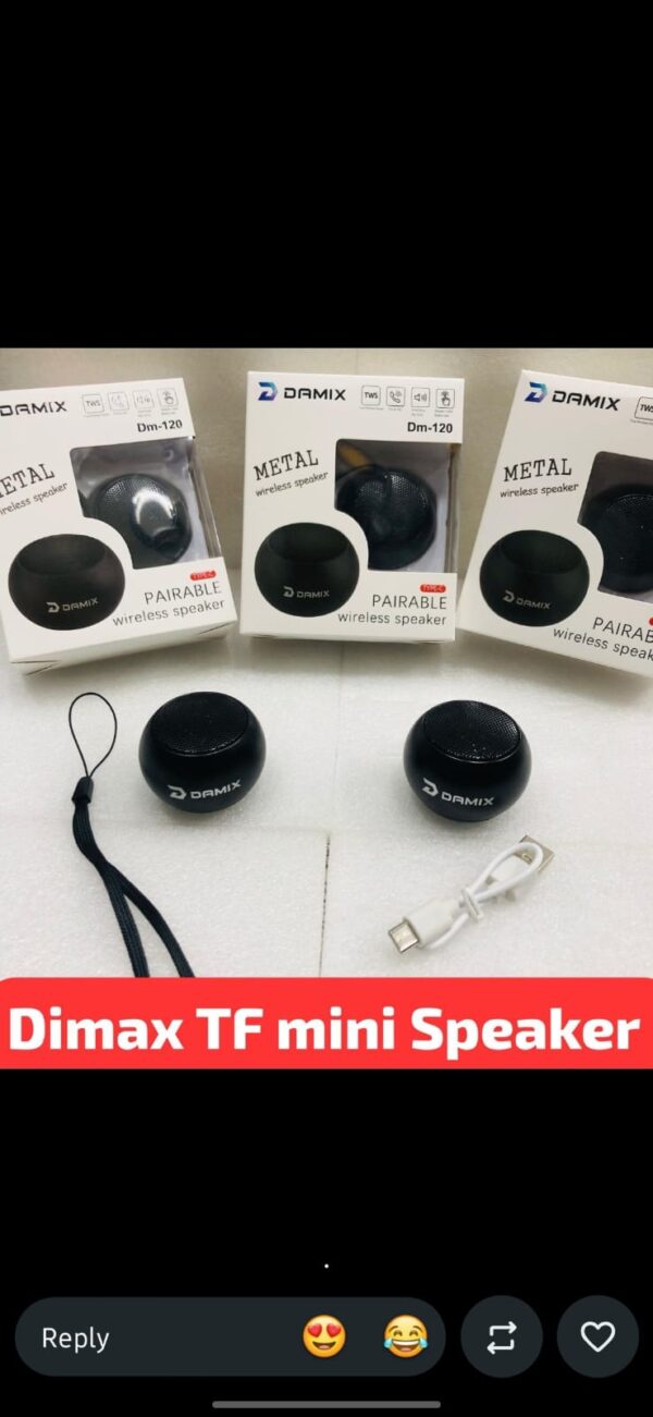 DAMIX DM-120 Metal Wireless Mini Speaker